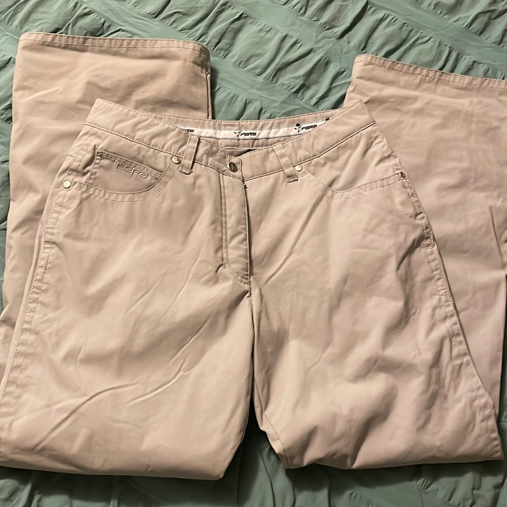 FERA Grey Insulated Ski Snowboard Pants sz 8R